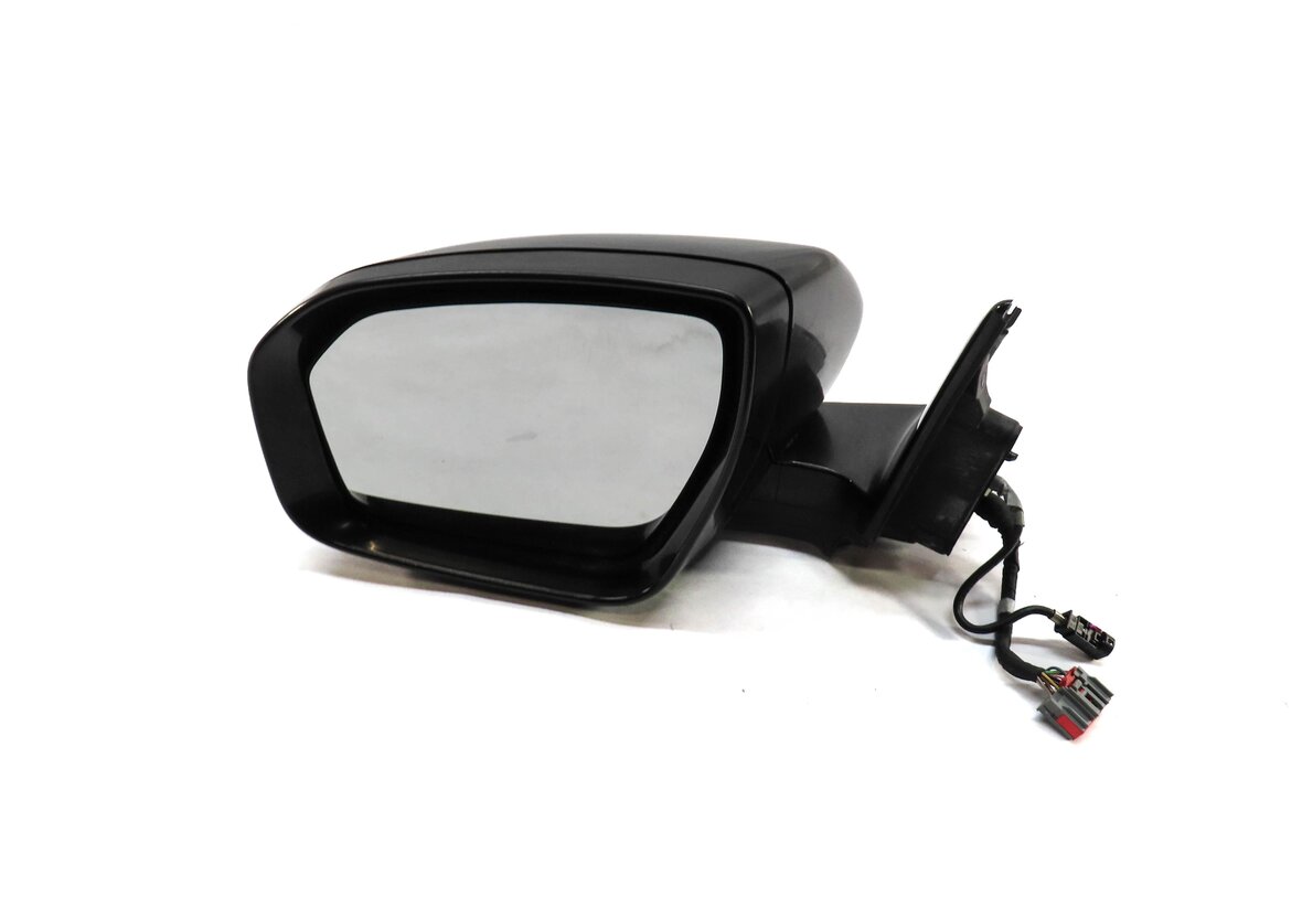 Thumbnail 3: 12-13 RANGE ROVER EVOQUE LEFT DOOR MIRROR P-FOLD HEATED MEMORY CAMERA (BLACK)