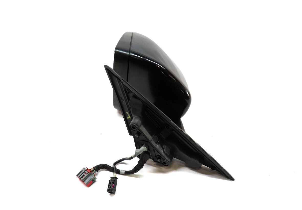 Thumbnail 4: 12-13 RANGE ROVER EVOQUE LEFT DOOR MIRROR P-FOLD HEATED MEMORY CAMERA (BLACK)