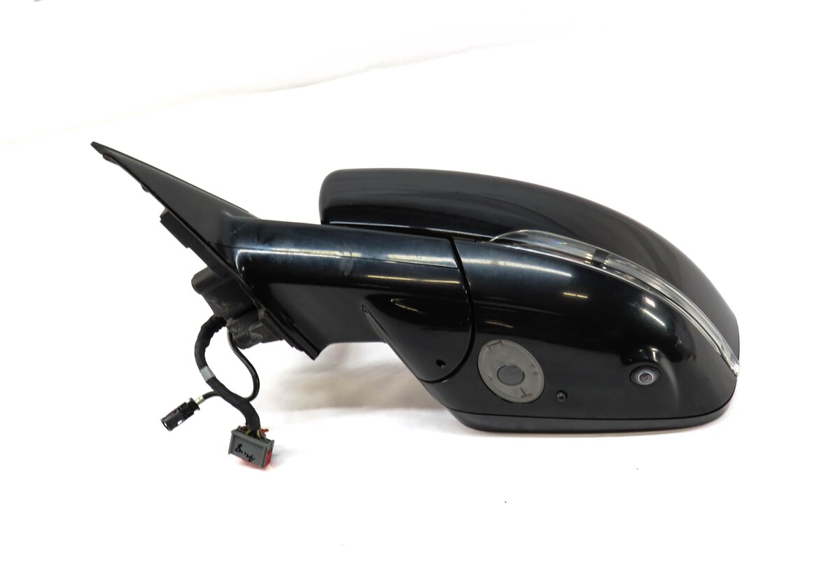 Thumbnail 6: 12-13 RANGE ROVER EVOQUE LEFT DOOR MIRROR P-FOLD HEATED MEMORY CAMERA (BLACK)