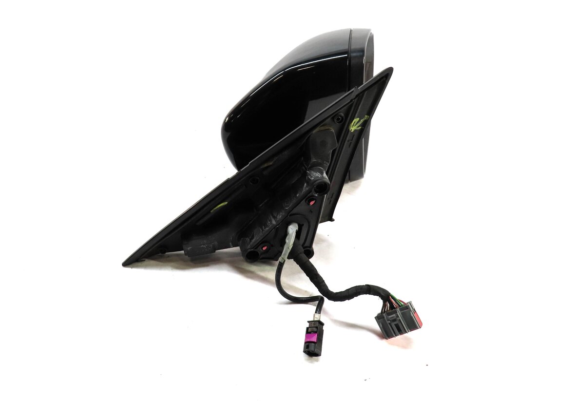 Thumbnail 4: 12-13 RANGE ROVER EVOQUE RIGHT DOOR MIRROR P-FOLD HEATED MEMORY CAMERA (BLACK)