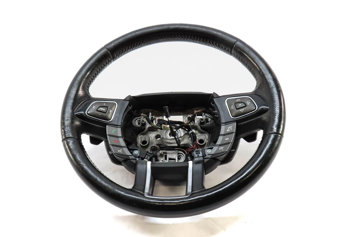 Thumbnail 4: 12-19 RANGE ROVER EVOQUE (L538) DRIVER HEATED SPORT STEERING w/ SWITCH BUTTONS