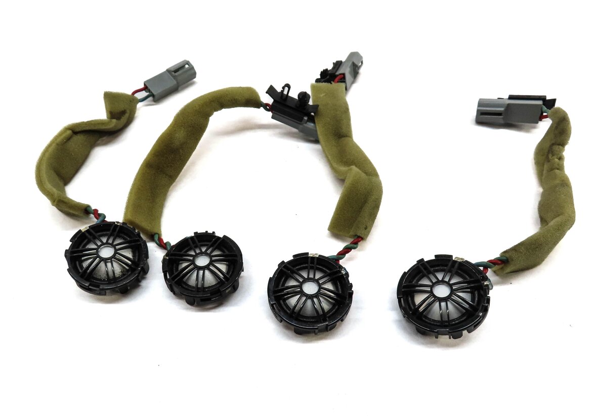Thumbnail 6: 2012 LAND RANGE ROVER EVOQUE FRONT REAR LEFT RIGHT DOOR DASH DECK SPEAKER SET14