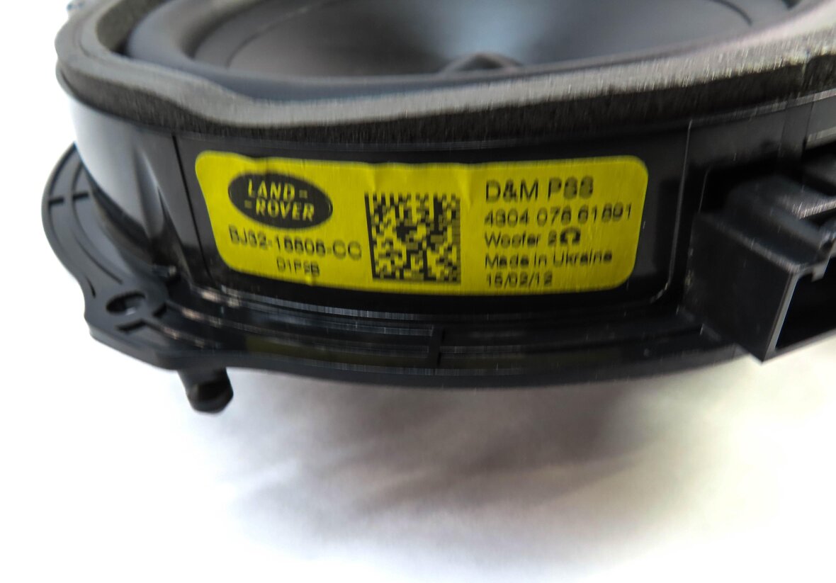 Thumbnail 8: 2012 LAND RANGE ROVER EVOQUE FRONT REAR LEFT RIGHT DOOR DASH DECK SPEAKER SET14