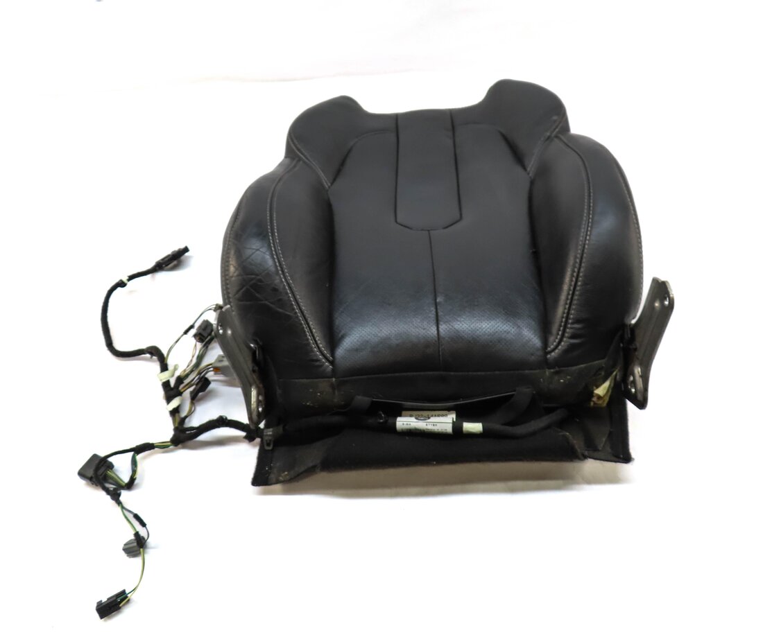 12 LAND RANGE ROVER EVOQUE FRONT RIGHT PASSENGER UPPER HEATED SEAT CUSHION BLACK