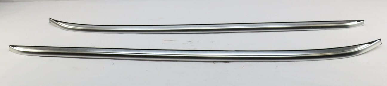2013 BMW X3 (F25) LEFT & RIGHT ROOF RACK RAIL SET 2 (SILVER) FRONT TO BACK