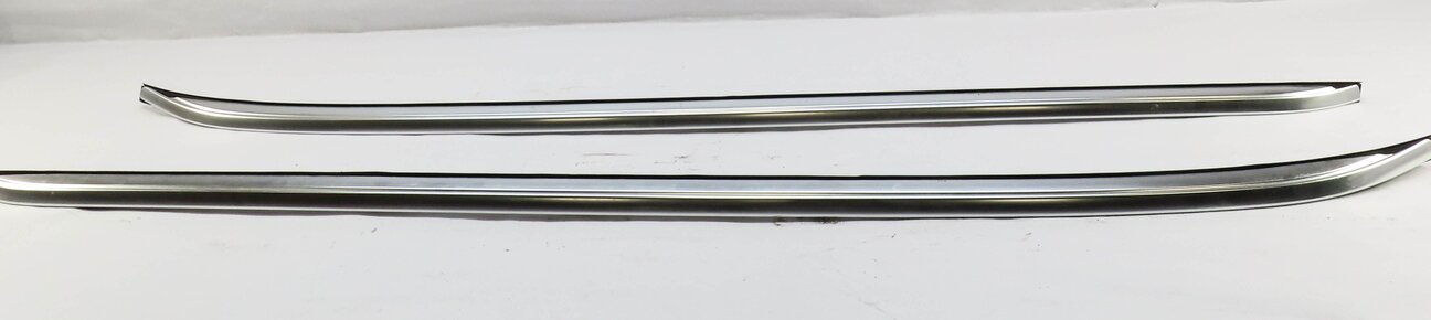 Thumbnail 2: 2013 BMW X3 (F25) LEFT & RIGHT ROOF RACK RAIL SET 2 (SILVER) FRONT TO BACK