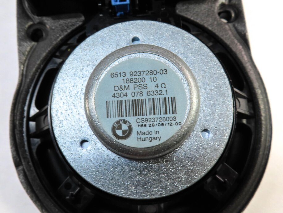Thumbnail 10: 2013 BMW X3 (F25) FRONT REAR LEFT RIGHT WOOFER MIDRANGE TWEETER SPEAKER SET 11