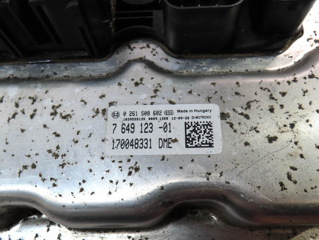 Thumbnail 8: 13 BMW X3 F25 2.0L TURBO N20 IMMOBILIZER BODY ENGINE CONTROL MODULE KEY SET FOB