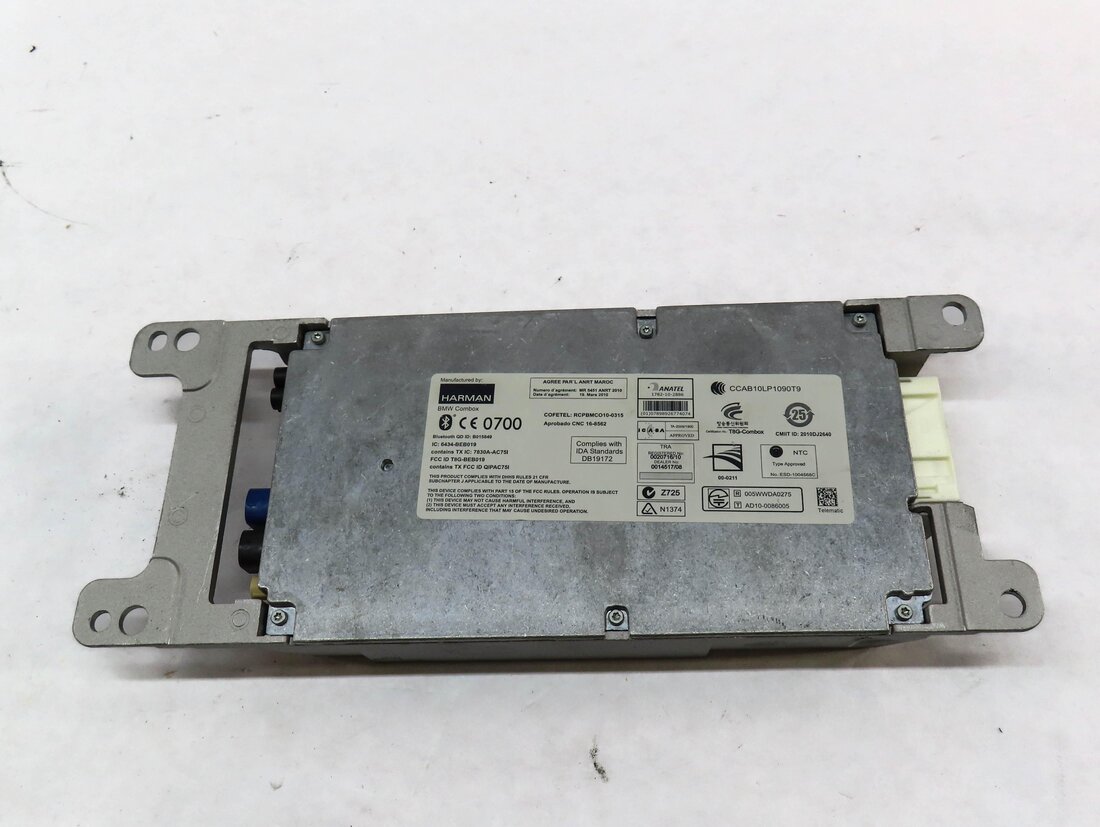 Thumbnail 3: 2013 BMW X3 (F25) PHONE BLUETOOTH TELEMATIC COMMUNICATION CONTROL MODULE