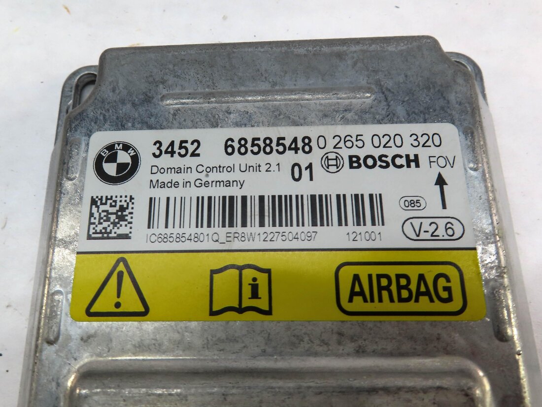 Thumbnail 4: 2013 BMW X3 (F25) SRS YAW WHEEL SPEED SENSOR STABILITY CONTROL MODULE 6858548