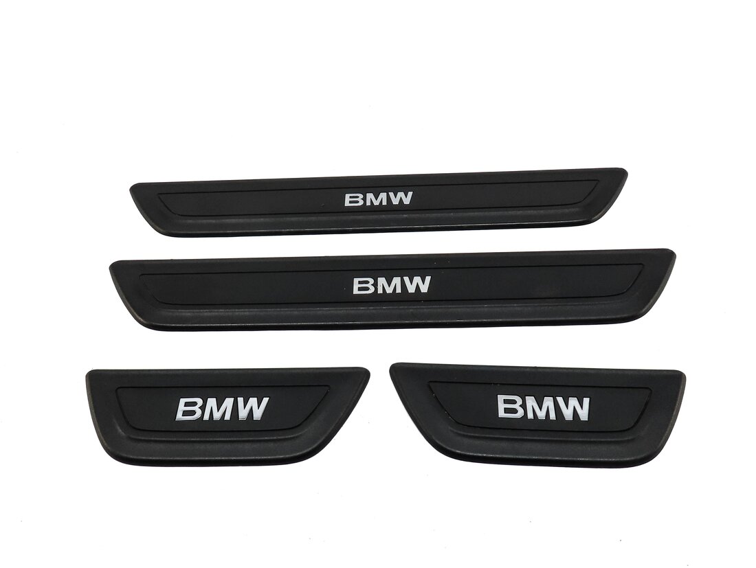 Thumbnail 2: 2013 BMW X3 (F25) FRONT REAR LEFT RIGHT DOOR SILL SCUFF PLATE TRIM SET4
