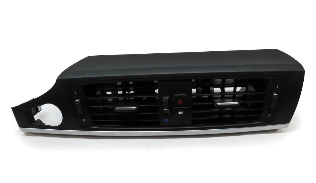 Thumbnail 2: 2013 BMW X3 (F25) FRONT CENTER DASH HVAC A/C HEATER AIR VENT (BLACK) & HAZARD