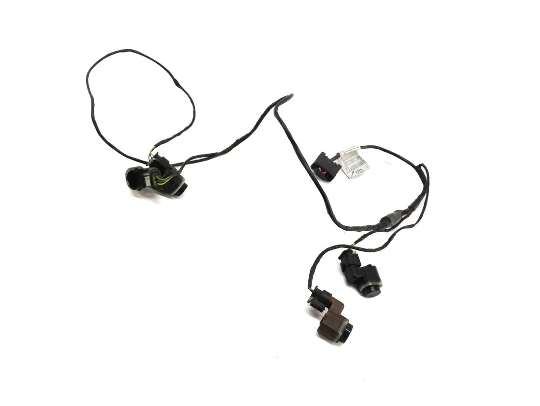2013 BMW X3 (F25) REAR PARKING ASSIST PDC SENSOR SET 4 (BLACK) w/ WIRE HARNESS