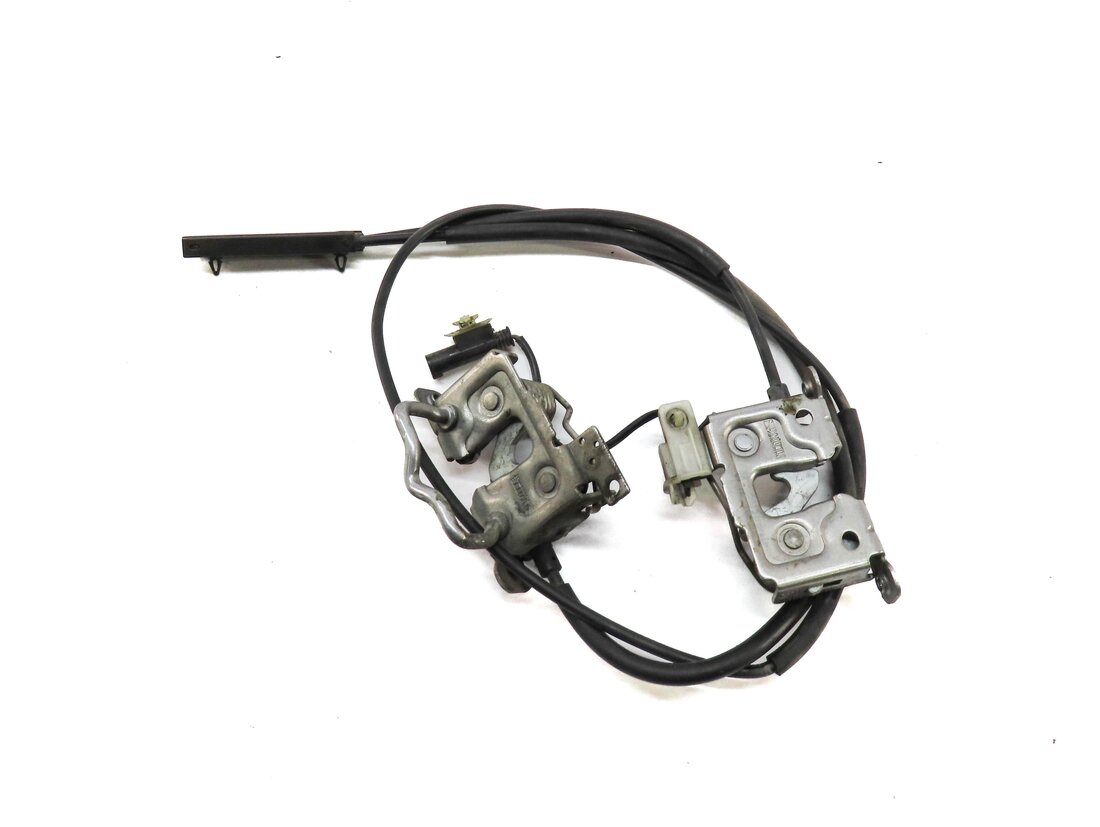 Thumbnail 2: 2013 BMW X3 (F25) FRONT LEFT & RIGHT LOWER HOOD LATCH SET w/ CABLE