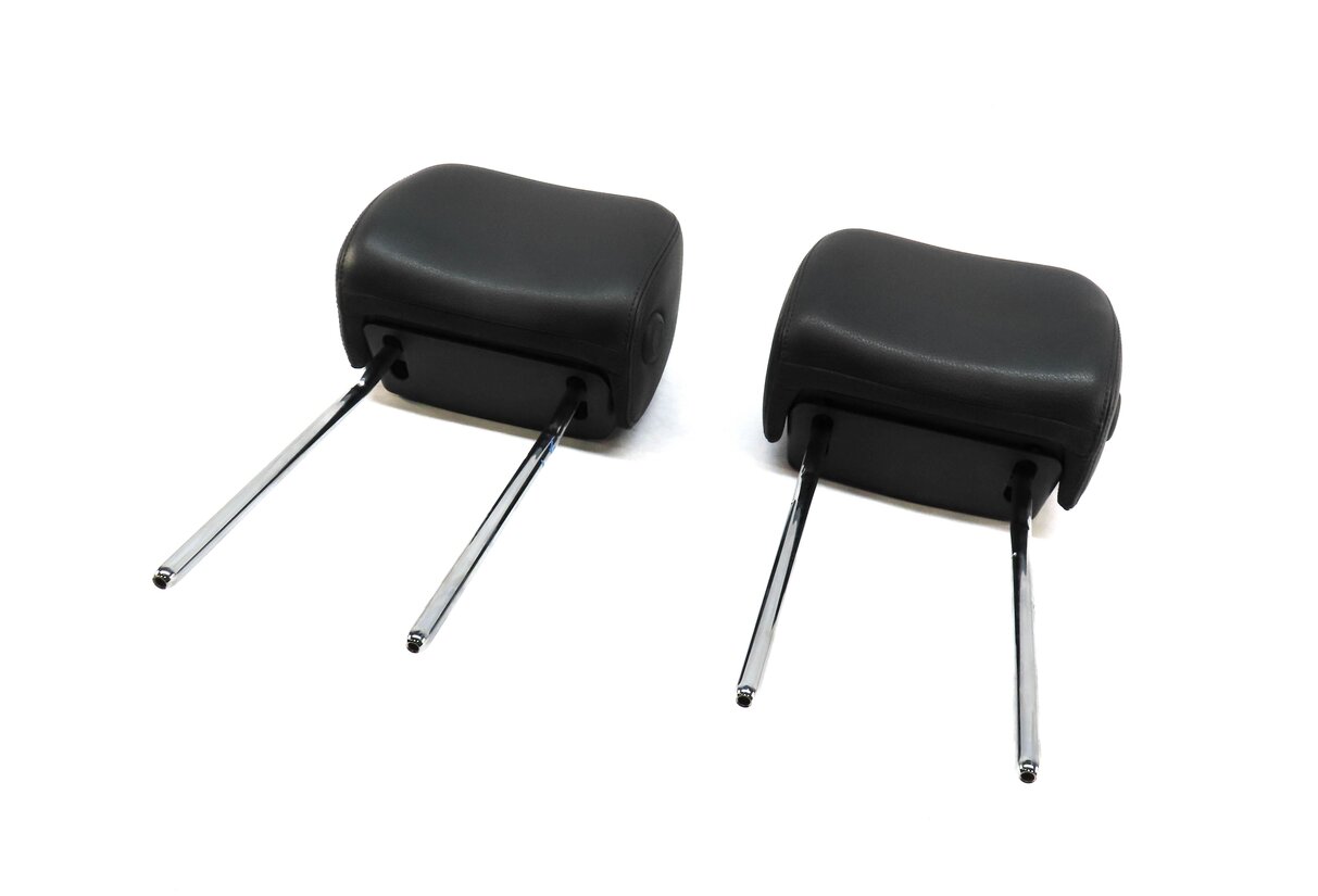 2015-2020 AUDI A3 S3 (8V) FRONT LEFT & RIGHT SEAT HEADREST SET-2 (BLACK)