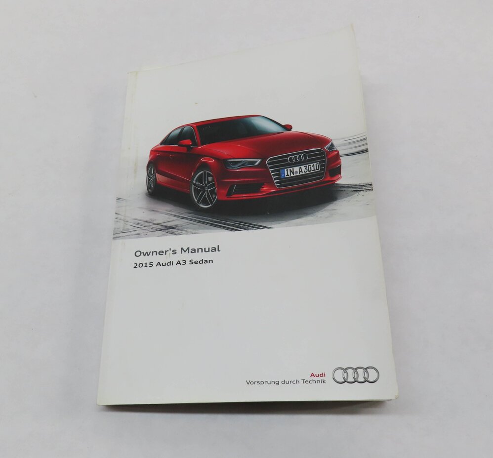 Thumbnail 9: 2015 AUDI A3 (8V) OWNERS MANUAL SET 5 w/ CARRYING CASE (BLACK)