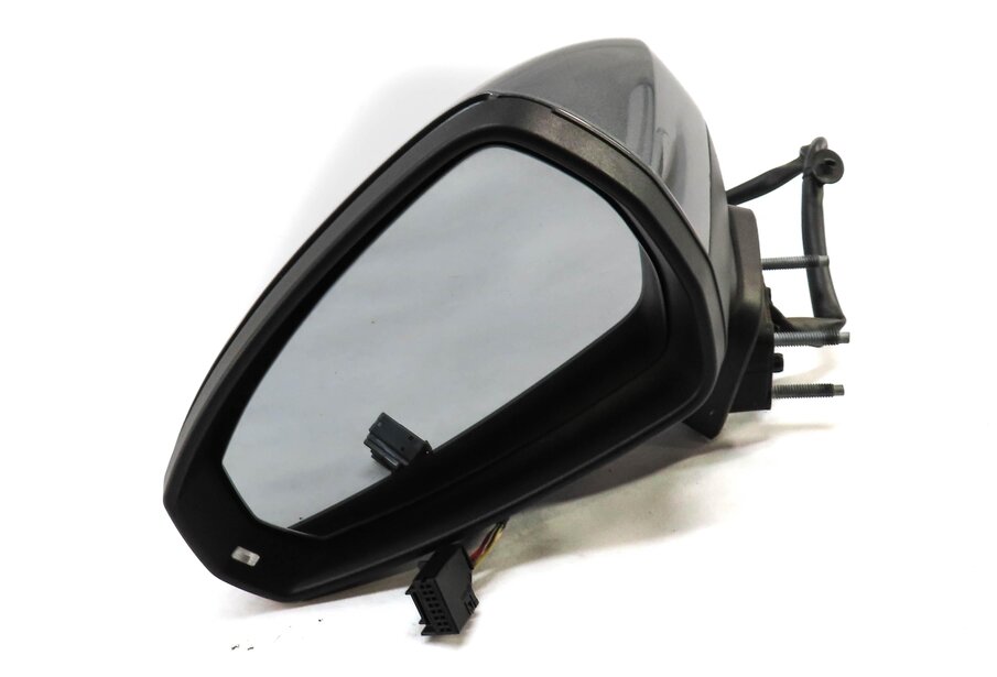 Thumbnail 3: 2015-2018 AUDI A3 S3 (8V) DRIVER - MANUAL FOLD HEATED DOOR MIRROR (MONSOON GRAY)