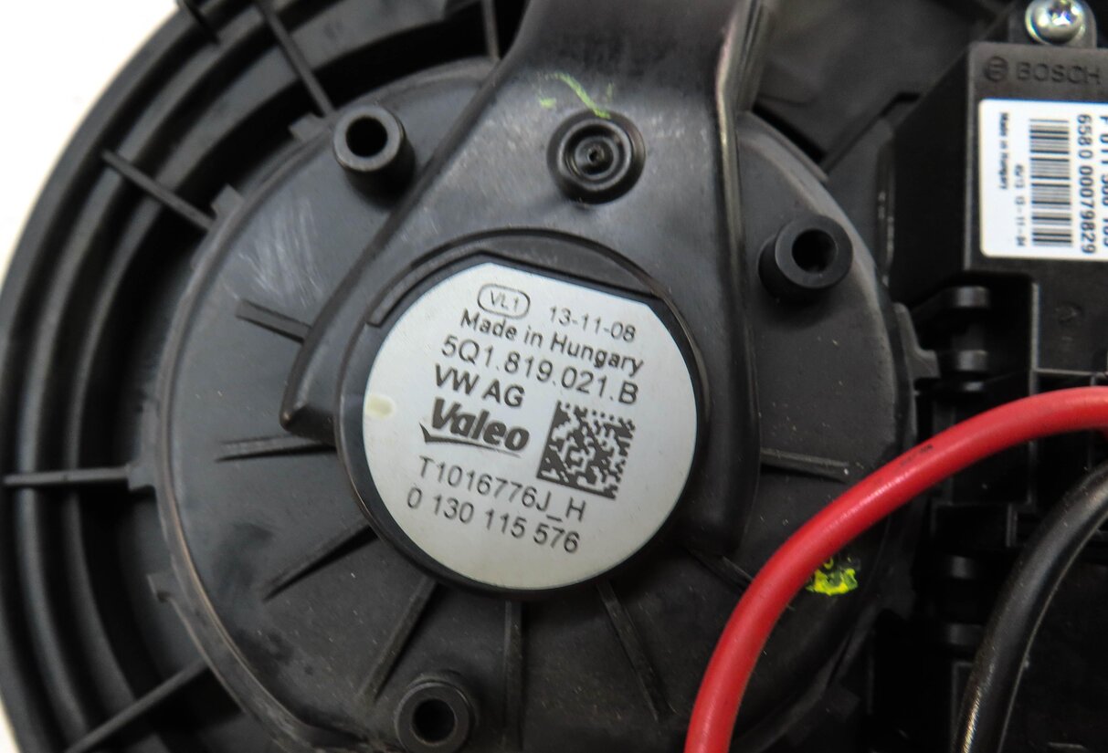 Thumbnail 5: 2015-2018 VW GOLF GTI / AUDI A3 S3 RS3 (8V) FRONT HEATER A/C BLOWER FAN MOTOR