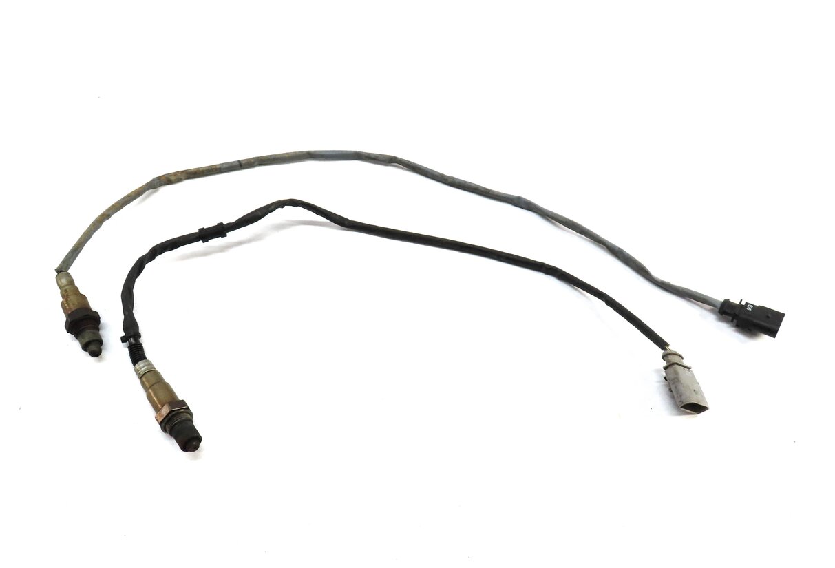 Thumbnail 2: 2015 AUDI A3 (8V) 2.0L TURBO ENGINE (CNTC) PRE POST CAT O2 OXYGEN SENSOR SET2