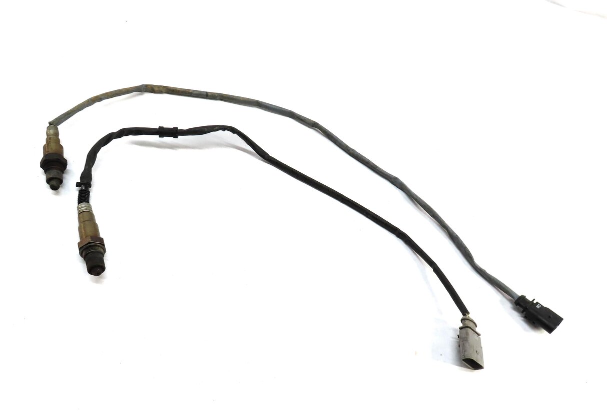 Thumbnail 3: 2015 AUDI A3 (8V) 2.0L TURBO ENGINE (CNTC) PRE POST CAT O2 OXYGEN SENSOR SET2
