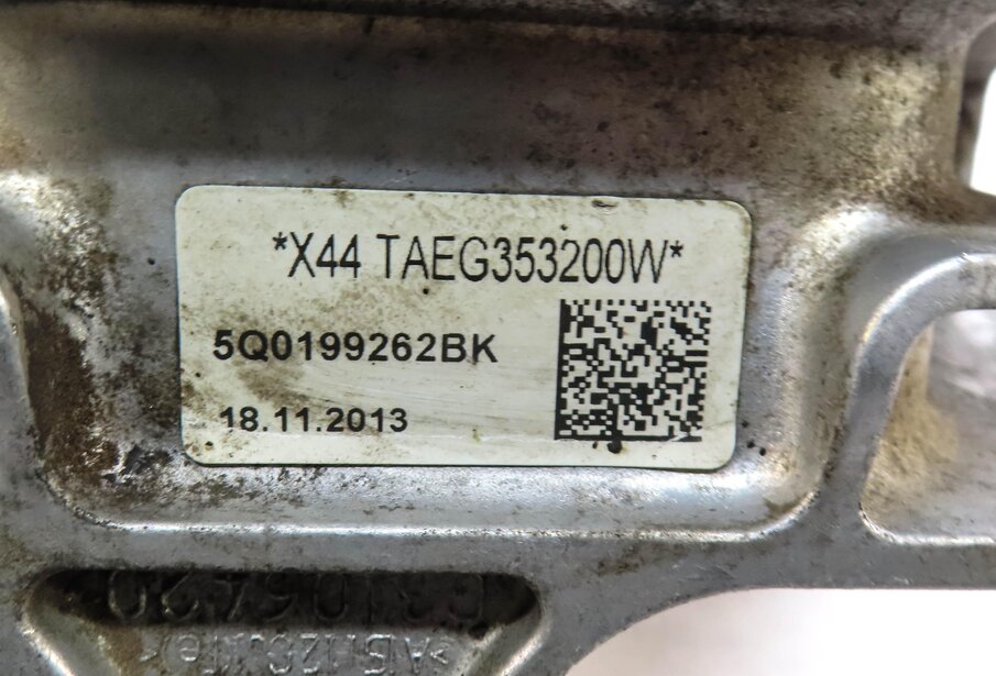 Thumbnail 6: 2015 AUDI A3 (8V) 2.0L TURBO ENGINE (CNTC) RIGHT MOTOR MOUNT BRACKET 5Q0199262BK