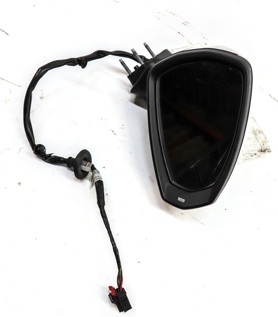 Thumbnail 3: 15-18 AUDI A3 S3 (8V) RIGHT PASSENGER MANUAL FOLD HEATED DOOR MIRROR 