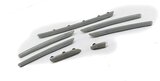 Thumbnail 1: AUDI A3 E-TRON (8VF) FRONT REAR LEFT RIGHT DOOR DASH CARBON FIBER TRIM SET 7