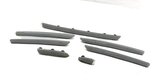 Thumbnail 3: AUDI A3 E-TRON (8VF) FRONT REAR LEFT RIGHT DOOR DASH CARBON FIBER TRIM SET 7
