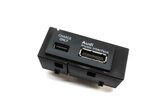 Thumbnail 1: AUDI A3 E-TRON (8VF) MMI MULTIMEDIA MUSIC INTERFACE & USB INPUT JACK PANEL PORT