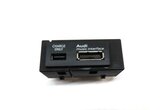 Thumbnail 2: AUDI A3 E-TRON (8VF) MMI MULTIMEDIA MUSIC INTERFACE & USB INPUT JACK PANEL PORT