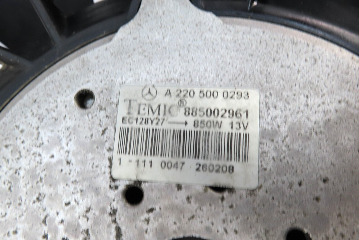 Thumbnail 7: 2007-2012 MERCEDES GL ML R CLASS (X164 W164 W251) RADIATOR COOLING FAN w/ SHROUD