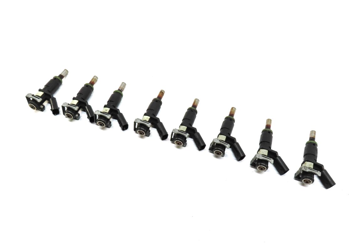 Thumbnail 1: 2006-2012 MERCEDES C E G GL ML S SL (W204 W212 W221 W164 X164) FUEL INJECTOR SET