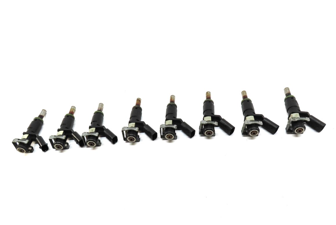 Thumbnail 2: 2006-2012 MERCEDES C E G GL ML S SL (W204 W212 W221 W164 X164) FUEL INJECTOR SET