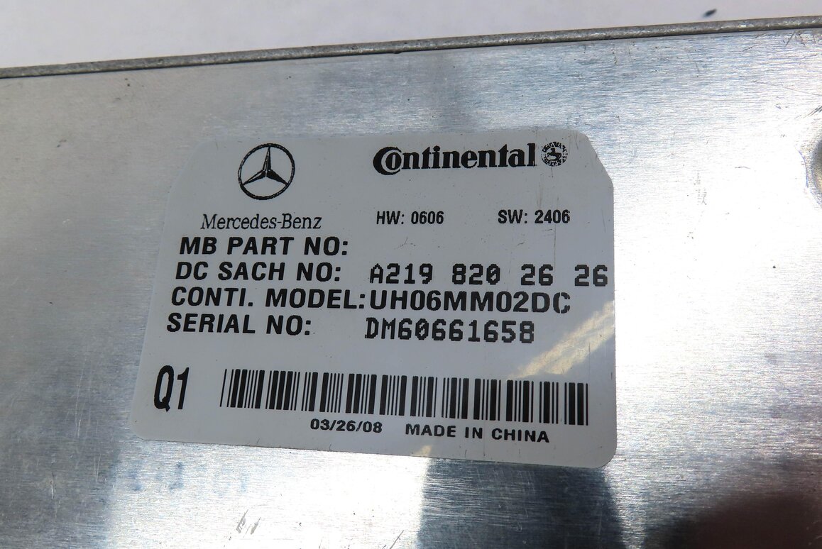 Thumbnail 5: 06-15 MERCEDES G GL ML S R CLS CLASS (X164 W251) PHONE COMMUNICATION MODULE