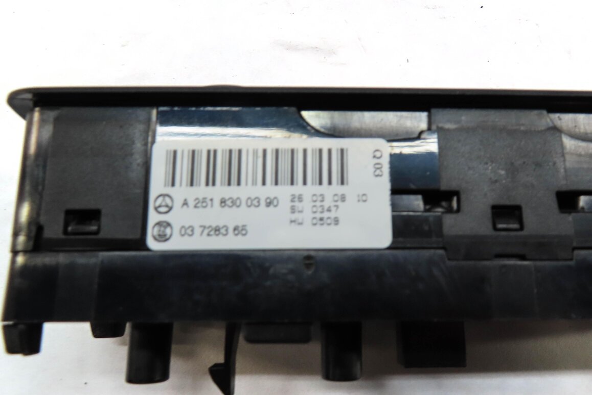 Thumbnail 5: 2006-2012 MERCEDES GL R CLASS (W251 X164) LEFT DRIVER PFOLD MASTER WINDOW SWITCH