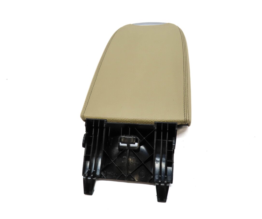 Thumbnail 3: 2008 MERCEDES GL550 X164 FRONT CENTER CONSOLE LID / ARMREST (BROWN LEATHER 204A)