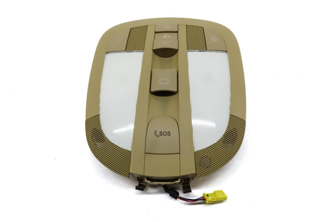 Thumbnail 3: 2008 MERCEDES GL550 (X164) FRONT ROOF CENTER DOME LIGHT (BEIGE) 1648207186