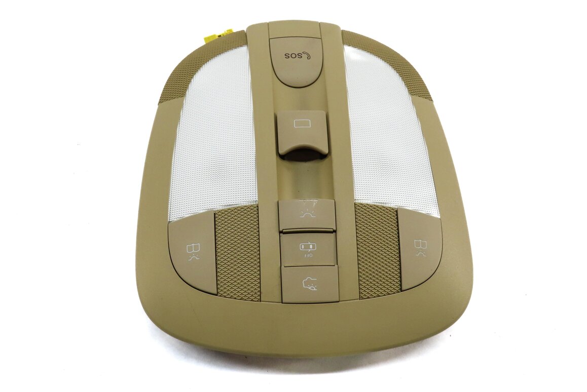 Thumbnail 4: 2008 MERCEDES GL550 (X164) FRONT ROOF CENTER DOME LIGHT (BEIGE) 1648207186