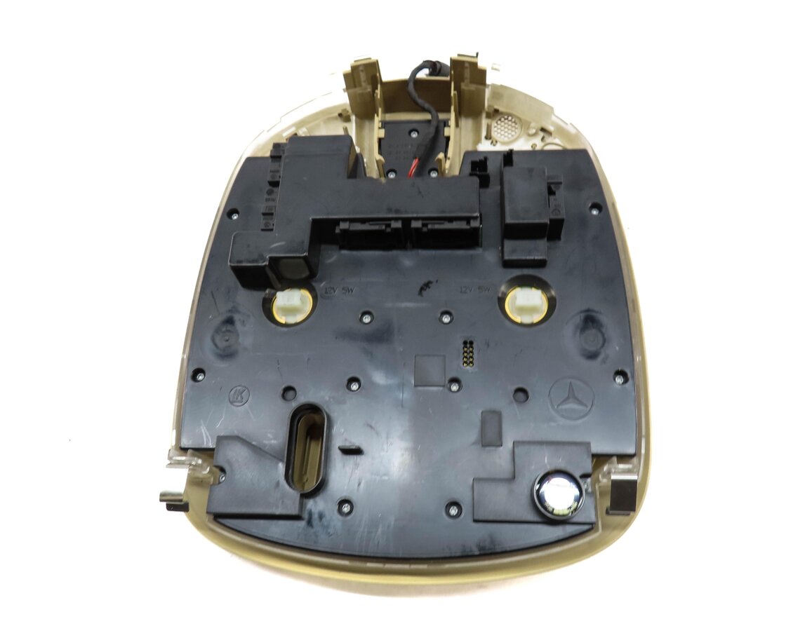 Thumbnail 5: 2008 MERCEDES GL550 (X164) FRONT ROOF CENTER DOME LIGHT (BEIGE) 1648207186
