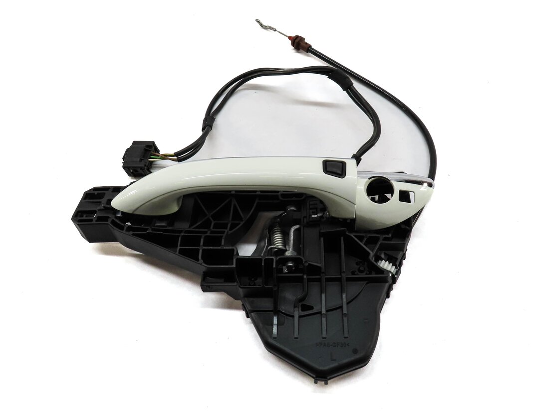 Thumbnail 2: 2008 GL550 (X164) FRONT LEFT DRIVER OUTSIDE DOOR HANDLE (WHITE) w/o KEYLESS