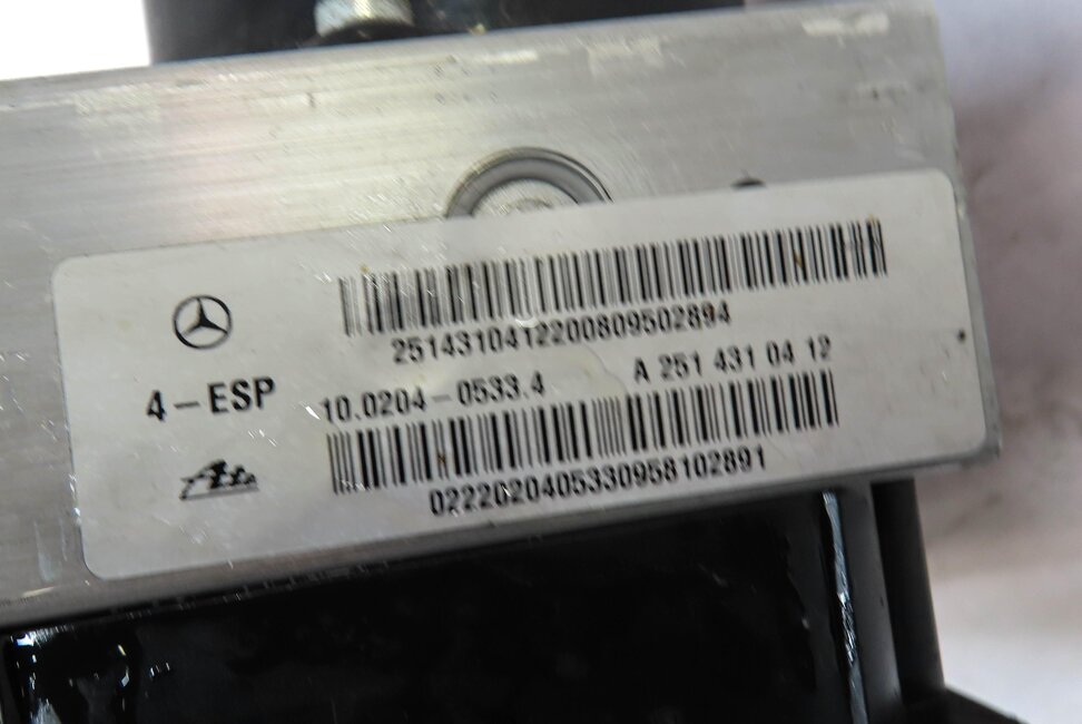 Thumbnail 6: 2008 MERCEDES GL550 X164 ABS ANTI-LOCK BRAKE MODULE & PUMP 2515452532 2514310412
