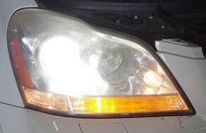 Thumbnail 2: 2008-2009 MERCEDES GL320 GL450 GL550 (X164) RIGHT PASSENGER XENON HEADLIGHT LAMP