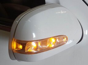 Thumbnail 2: 2007-2008 MERCEDES GL CLASS RIGHT PASSENGER P-FOLD AUTODIM MEMORY MIRROR (WHITE)