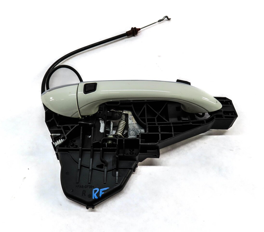 Thumbnail 2: 2008 GL550 (X164) FRONT RIGHT PASSENGER OUTSIDE DOOR HANDLE (WHITE) w/o KEYLESS