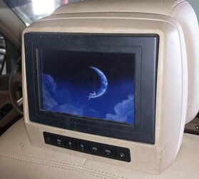 Thumbnail 2: 06-08 MERCEDES GL ML X164 W164 REAR RIGHT OR LEFT HEADREST (BEIGE) w/ DVD PLAYER