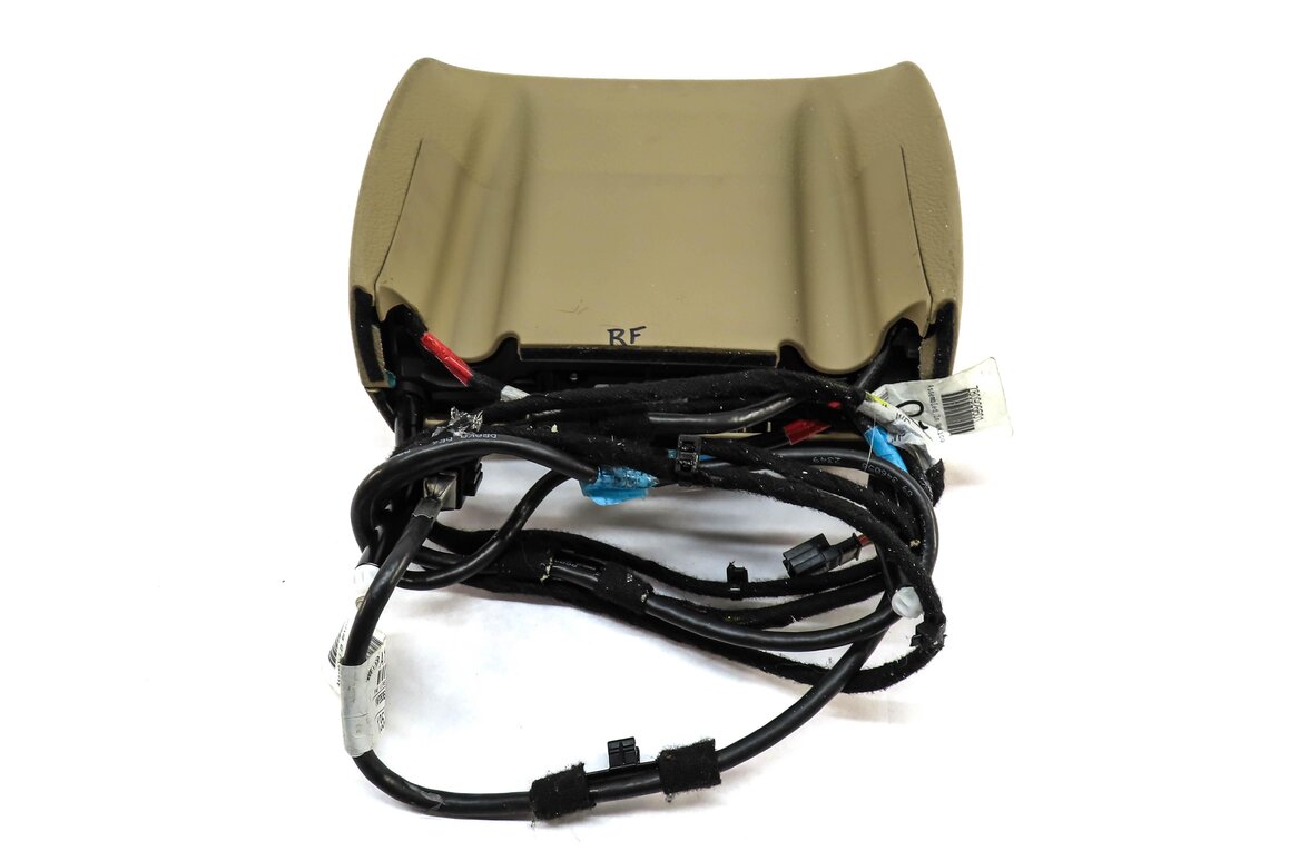 Thumbnail 5: 06-08 MERCEDES GL ML X164 W164 REAR RIGHT OR LEFT HEADREST (BEIGE) w/ DVD PLAYER