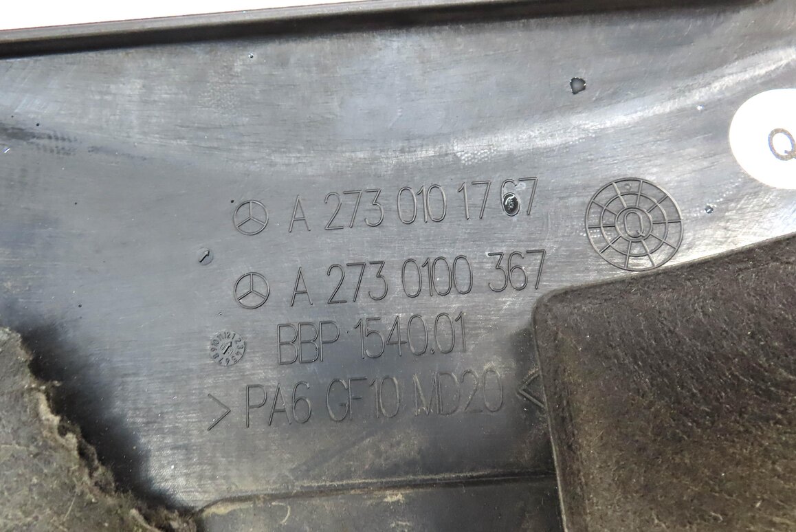 Thumbnail 12: 2007-2012 MERCEDES GL450 GL550 (X164) 4.6L / 5.5L - V8 ENGINE COVER TRIM SET