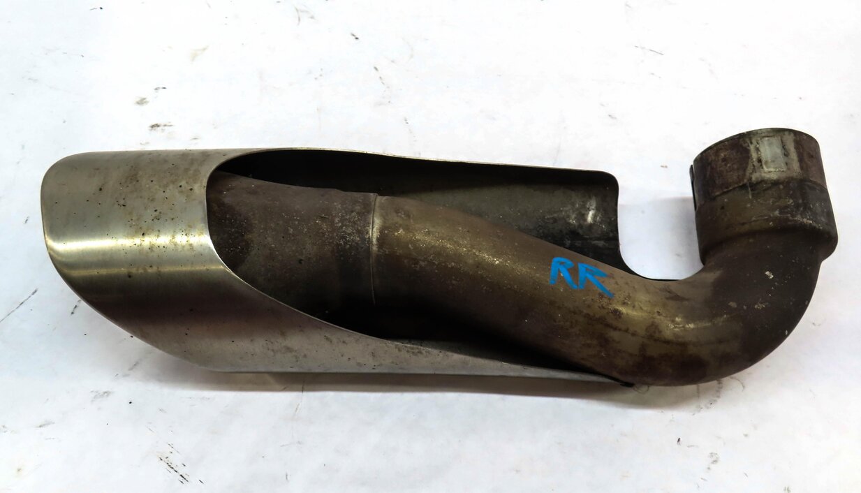 Thumbnail 4: 03-06 PORSCHE CAYENNE 955 4.5L NON-TURBO REAR LEFT RIGHT EXHAUST MUFFLER TIP SET