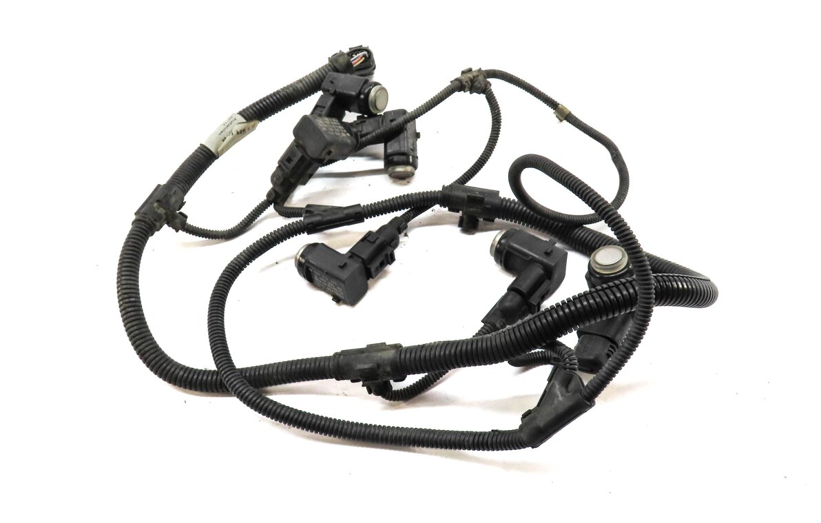 2004 PORSCHE CAYENNE (955) REAR PARK DISTANCE PDC SENSOR SET6 (BEIGE) w/ HARNESS