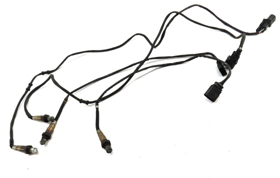 Thumbnail 3: 2004 PORSCHE CAYENNE 955 4.5L M48 N.A. ENGINE PRE POST CAT O2 OXYGEN SENSOR SET4
